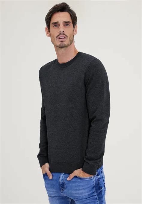 Street One Pull Over En Moulin Doux Pour Hommes En Vert Street One