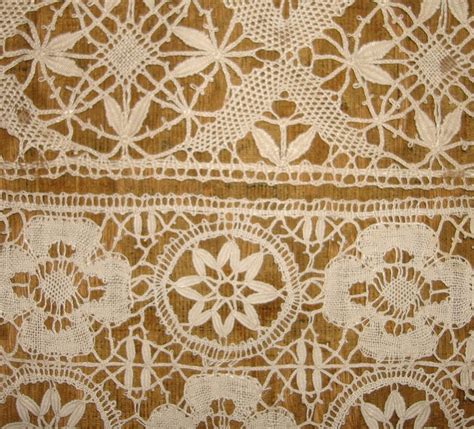 19th Century Le Puy Bobbin Lace Sample Bobbin Lace Patterns Bobbin