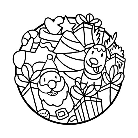 Desenho De Natal Fofo - 9