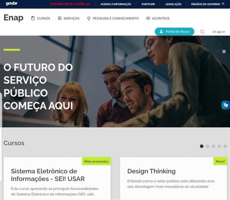 Enap Amplia A Oferta De Cursos Online Transmiss O Ao Vivo Para