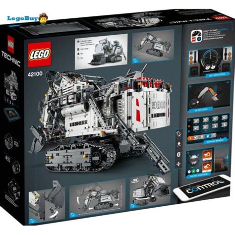 Лего Техник 42100 – купить Lego Technic 42100 Экскаватор Liebherr R9800 ...