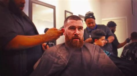 Travis Kelce clarifies 'fade' haircut invention rumors