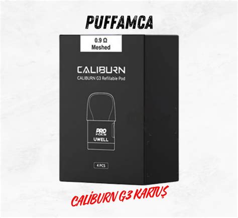 Uwell Caliburn G3 Kartuş Puff Amca Sipariş Ver