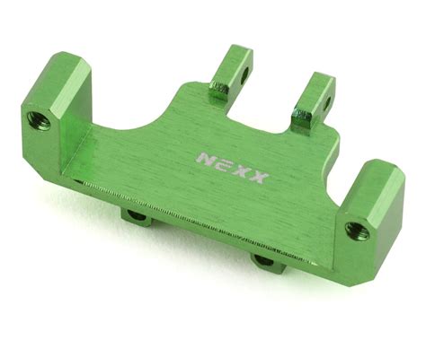 Nexx Racing Axial Scx Aluminum Servo Mount Green Nx Gr