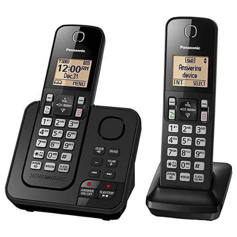 Telefone Sem Fio Id Base Ramal Cinza Panasonic Kx Tgc Lb Casas