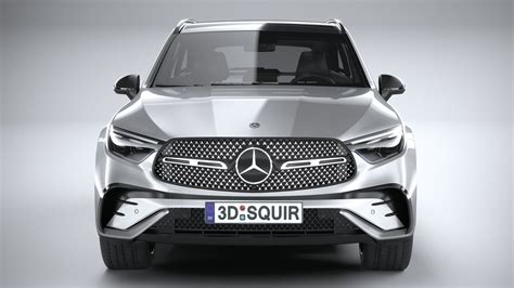 Mercedes Benz GLC AMG 2023 3D Model 159 3ds C4d Lwo Fbx Ma Obj