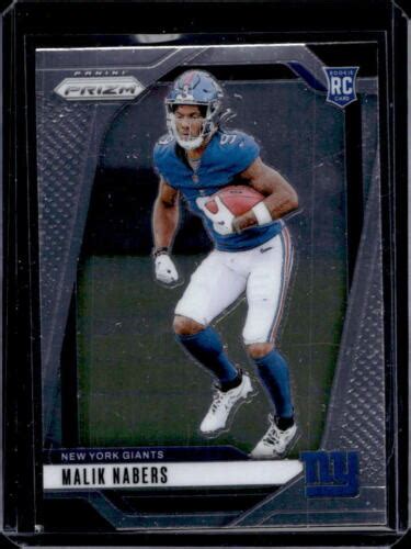 2024 Panini Prizm Malik Nabers RC 370 Giants EBay