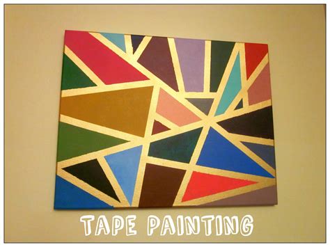 How To Paint Tape Art at Johnny Bryant blog