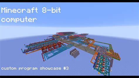 Minecraft 8 Bit Computer Fibonacci Numbers Program Showcase YouTube