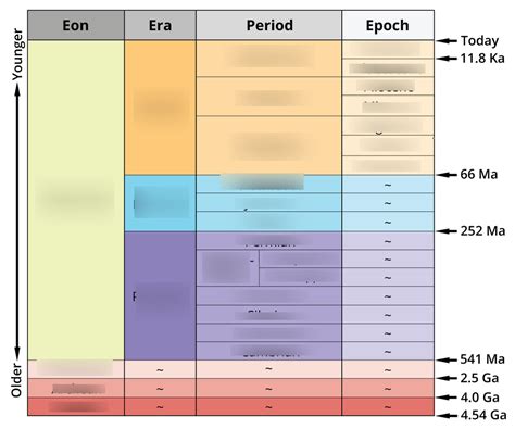 Geo time scale Diagram | Quizlet