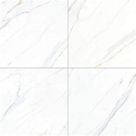 Style Selections Calacatta White 12 In X 24 In Matte Porcelain Marble