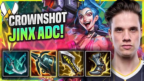 CROWNSHOT DESTROYING WITH JINX VIT Crownshot Plays Jinx ADC Vs Jhin