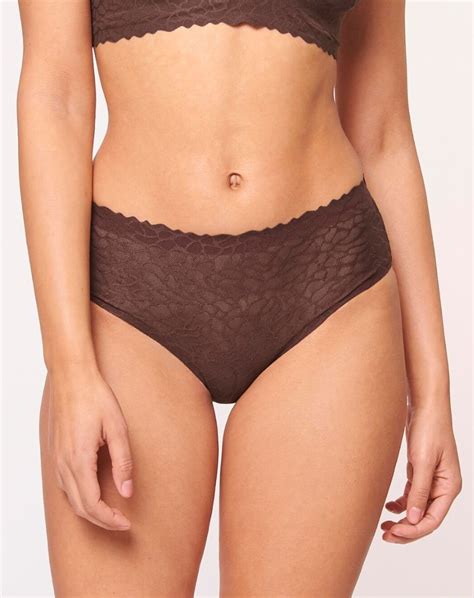 Sloggi Zero Feel Lace Dames High Waist Bruin Voordelig Online