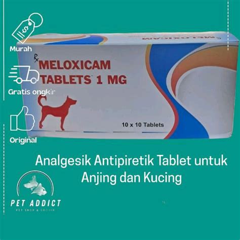 Jual Meloxicam 1mg Obat Anti Nyeri Analgesik Anti Radang Anti Inflam