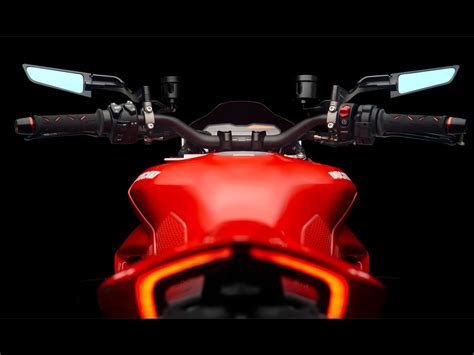 Bsn Rizoma Pair Of Rear View Mirror Naked Stealth Not Approved