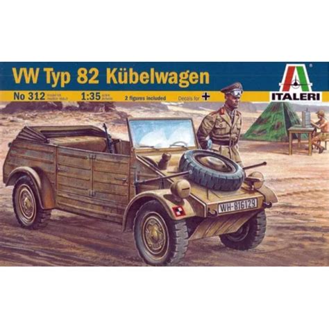 Maquette Kübelwagen Typ 82 1 35 ITALERI 312