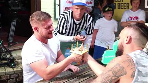 World Thumb Wrestling Championship Held In England Youtube