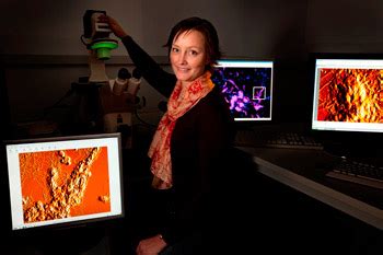 Interdisciplinary Nanoscience Center Uses Afm Force Spectroscopy To