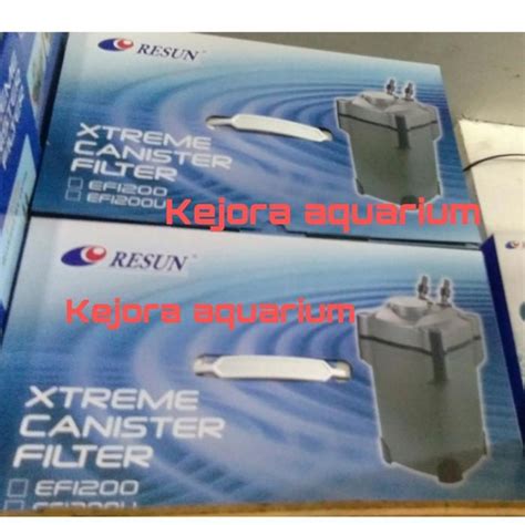 Jual Canister Resun Ef Ef Aquarium External Filter Xtreme