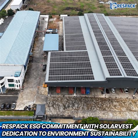 Esg Commitment With Solarvest Packxpress By Respack