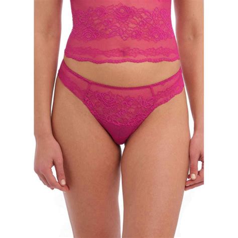 Tanga Violet Wacoal Lingerie Ravissant En Nylon Wacoal Lingerie Fitancy