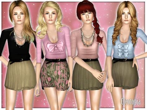 Cute Sims 3 Clothes Bootodays