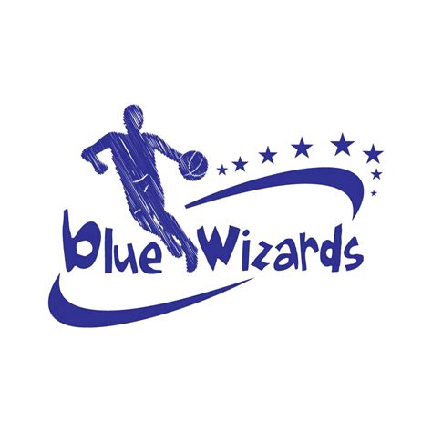 blue wizards logo png transparent svg ai