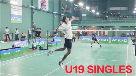 GNANA DATTU V S ADITYA ALL INDIA JUNIOR RANKING BADMINTON TOURNAMENT