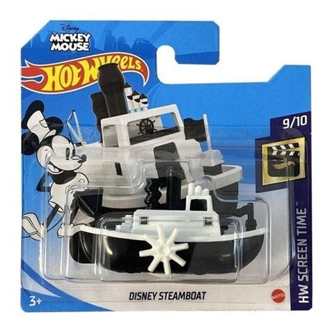 Disney Steamboat Mickey Mouse Hot Wheels em Promoção na