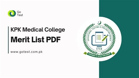 All KPK Medical Colleges Merit List 2025 For MBBS BDS