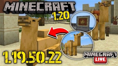 Minecraft 1 20 Mcpe 1 19 50 22 CorreÇÕes E Paridades Nova Textura No