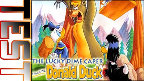 Test Sega Master System The Lucky Dime Caper Starring Donald Duck