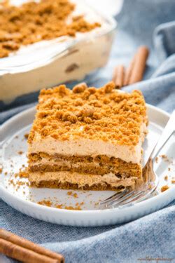 Gingerbread Pumpkin Icebox Cake No Bake The Busy Baker