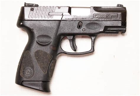 Taurus Pt111 G2 9mm Police Trade In Semi Auto Pistol With Manual Safety