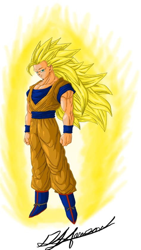 Goku Super Saiyan 3 by Music-S-Brush on DeviantArt