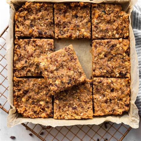 Fruit And Nut Bars Eating Bird Food