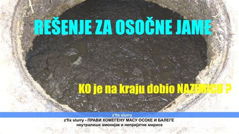 Nova REŠENJA ZA OSOČNE JAME i protiv PROLIVA PRASADI zaokruženo