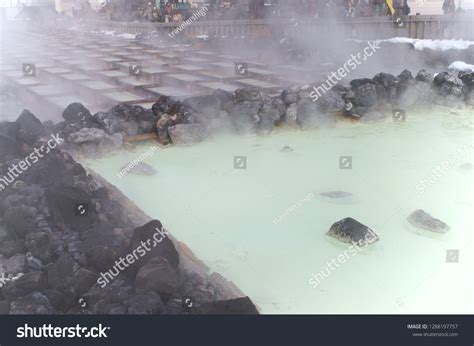 Japanese Hot Spring Town Stock Photo Shutterstock