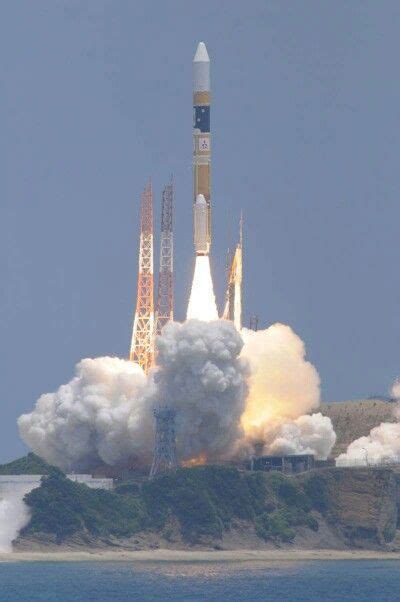 Jaxa Launches A Spy Satelite Aboard H Iia Rocket Mitsubishi Heavy