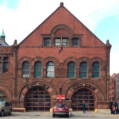 Thursday Doors Boston Fire Departments Engine 33 And Ladder 15 The