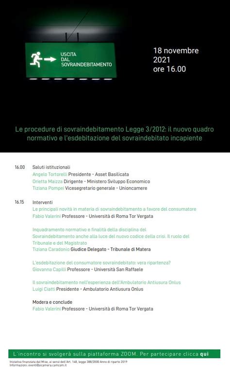 Asset Basilicata Il 18 Novembre Webinar Sulle Procedure Di