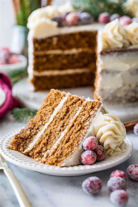 Gingerbread Layer Cake Sugar Spun Run Tasty Made Simple