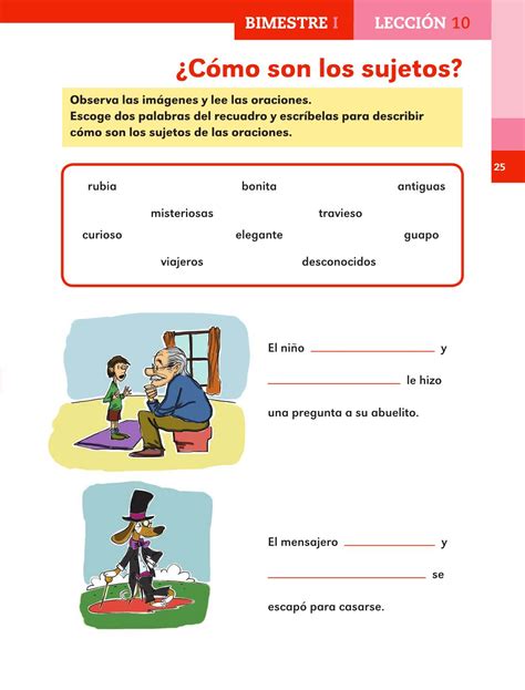 Español Libro para el alumno Segundo grado 2016 2017 Libro Online