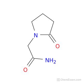 Piracetam Structure - C6H10N2O2 - Over 100 million chemical compounds ...