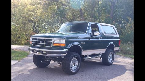 1993 Ford Bronco Eddie Bauer Youtube