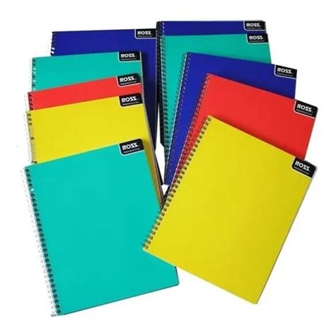 Pack Cuadernos Universitario Hojas Cuadro Mm Ross Cuotas Sin