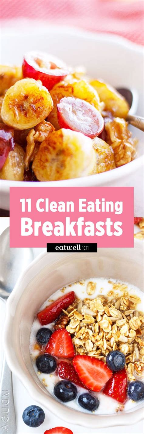 Clean Eating Breakfast Recipes — Eatwell101