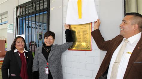 Se Inaugura Aula De Innovaci N Tecnol Gica En El Cebe N Laura Alva