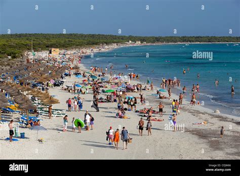 Platja Des Trenc Colonia De Sant Jordi Mallorca Mallorca Balearen