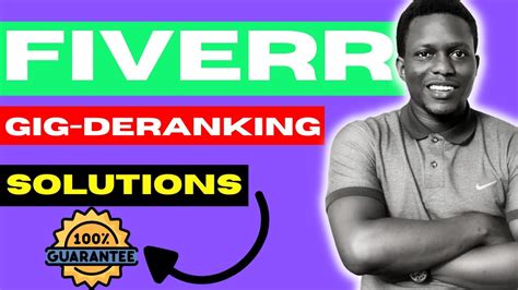 Deranked Fiverr Gig Real Solutions How To Rank Your Gig Back On